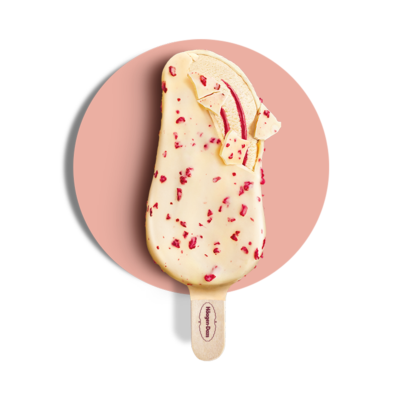 mango raspberry plinth